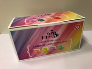 (紫色)HK-M Mask 《香港製造》Level 3 -三層醫療彩虹口罩/雪香蘭粉紫色(50件) (獨立包裝)