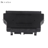 [Devoko] SATA 22pin 22p Female to slimline SATA 13pin Male CD-ROM Convertor Adapter