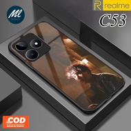 Softcase Glass Kaca Realme C53 NFC Latest [SK46] - Softcase glass Realme C53 - Softcase Glass Glitte