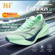 【5.5 Flash Sale】361 Degrees Furious ET Men Running Shoes Professional Racing Training Shoes Track Fi