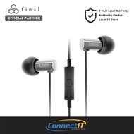 Final Audio E3000C In-Ear Wired Earphone with Microphone For Smartphone
