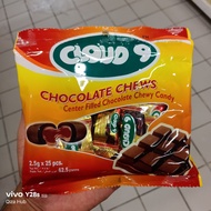 Gula-gula Chocolate Chews Candy CLOUD 9 (2.5g x 25pcs)