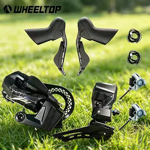WHEELTOP EDS TX 7000 7-14S Wireless Electronic Derailleur Kit Large Pulley Carbon Fiber Hydraulic Di