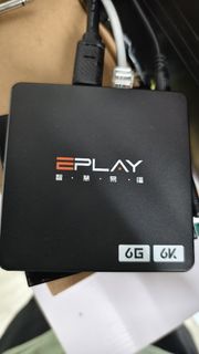 EVPAD EPLAY 6G 6K 電視盒 國際版 全球通用 95%新 齊配件