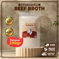250gr BEEF BROTH perasa sapi murni | ekstrak daging sapi murni | Lebih kuat daripada royco masako &