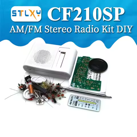 CF210SP AM/FM Stereo Radio Kit DIY Electronic Assemble Set Kit For Learner July DropShip DIY laborat