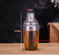 Shaker Transparant 350 ml Acrylic / Cocktail Shaker / Mixing Shaker / Shaker Plastic  bartender