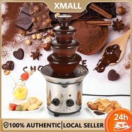 4 Layers Chocolate Fountain Machine Stainless Steel Chocolate Waterfall Machine chocolate maker