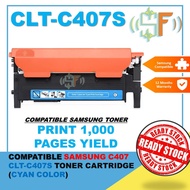 Compatible Samsung C407S 407 C407 407s CLT-C407S Toner Cartridge Cyan for CLP320 CLP320N CLP325 CLP3