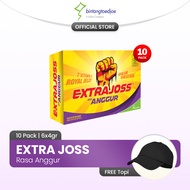 Extra Joss Laki Anggur 10 Pack (60 Sachet) FREE Topi