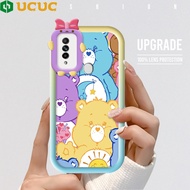 เคสใส่โทรศัพท์ UCUC สำหรับ OPPO A92 A52 OPPO A33เคสโทรศัพท์ A53 2020 A31 2020 A3S Oppo A92 Oppo A53 Oppo เคส A31สำหรับเด็กผู้หญิงลายการ์ตูนน่ารักสนุกสนานน่ารักเคสกันกระแทกด้านหลังเคสนิ่ม