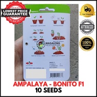 ▷ ▽ ▼ ❂ EAST-WEST SEEDS - AMPALAYA SEEDS - BONITO F1 HYBRID 10 Seeds