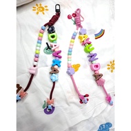 GANTUNGAN RACINIMPORT Bag Charm Chubby Custom Name | NAME KEYCHAIN | Name Bag Hanger tumbler Hanger/