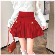 TM 5577 Varvara pleated mini omport skirt