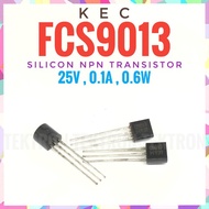 KEC FCS9013 Silicon NPN Transistor CS9013 9013 C9013 S9013 25V 0.1A