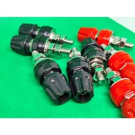 24.932 AMASS M6 High Current Pure Copper Binding Post With 4mm Screw Jack Panel Installation