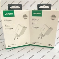 UGREEN GAN 18W FAST CHARGER USB ADAPTOR (WHITE)