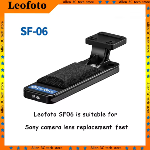 Leofoto SF06 For Sony FE 4.5/100-400GM Lens Replacement Foot Aluminum Telephoto Lens Tripod Mount Ph