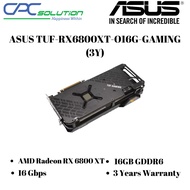 ASUS TUF-RX6800XT-O16G-GAMING 3 YEARS WARRANTY