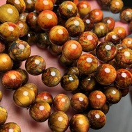 New product Meihan Natural A+++ Namibia Phoenix Pietersite Smooth Round Amazing Beads Stone For Jewelry Making Design