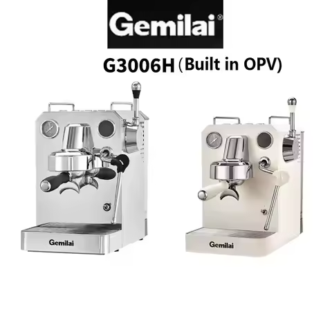Gemilai Owl G3006H Small Household Semi-automatic Coffee Machine Freshly Ground Italian Espresso Mac