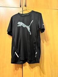 Puma running 黑色透氣排汗衣S號