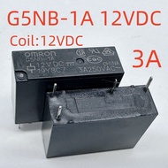 Omron 4-Pin 3A/5A/7A Relay G5NB-1A-E G5NB-1A4 12V/24V 46F1 Ready Stock Products