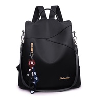 Anti-Theft Oxford Cloth Backpack Female New Korean Fashion Canvas College Student Bookbag Schoolbag Women Mochila Laptop Bag