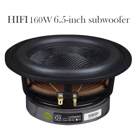 AOSIBAO HIFI 6.5 Inch Subwoofer 4 Ohm 8 Ohm Glass Fibre Speaker 3 Frequency Divider Audio Speakers D
