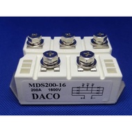 MDS200-16 โมดูล Diode 3 Phase Bridge Rectifier ไดโอด 200A1600v