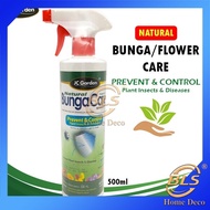 500ml JC GARDEN NATURAL BUNGA FLOWER CARE PREVENT AND CONTROL PLANT INSECTS AND DISEASES SEMBURAN RACUN SERANGGA ORGANIK