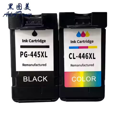 PG-445 445XL CL-446 446XL Premium Remanufactured Inkjet Ink Cartridge For Canon Pixma MG5540 2440 25