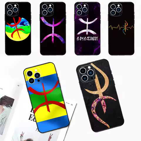 Amazigh Berber Flag Phone Case For OPPO Reno 7 8 Lite 8T 10 11 12 13 14 F 15 Pro OPPO Find X9 X8 X6 