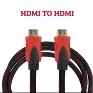 BIGOSTORE - HDMI to HDMI CABLE FIBER MESH 1080P 1.5 METERS 3 METERS 5 METERS