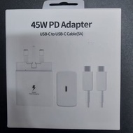 For Samsung UK Charger 45W PD Super Fast Charge Adapter(with 5A cable)