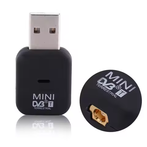 Mini USB 2.0 Digital SDR+DAB+FM DVB-T HDTV Tuner TV Antenna Receiver Dongle Stick Video Broadcasting
