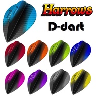 Harrows Dart Flights - PEAR  Shape  Sonic X  100 Micron Darts Flight 3pcs/pack (SAYAP ARROW)
