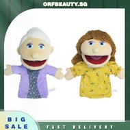 [orfbeauty.sg] 30cm Mouth Move Hand Puppet Parent-child Interaction Cartoon Family Hand Puppet