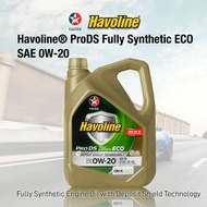 CALTEX 0W20 Havoline ProDS Fully Synthetic ECO SAE 0W-20 (4L)