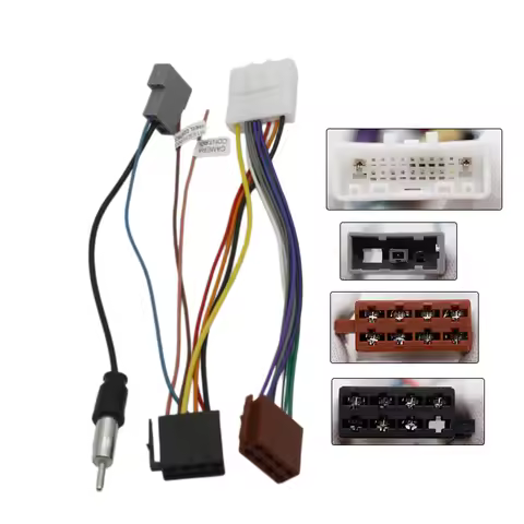 Car Radio Wiring Harness 20P Head Unit ISO Connector Antenna Plug Cable Adapter for Nissan Qashqai J