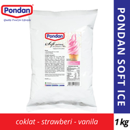 BUBUK ES KRIM POWDER - PONDAN SOFT ICE CREAM 1 KG - PONDAN MAGIC ICE CREAM