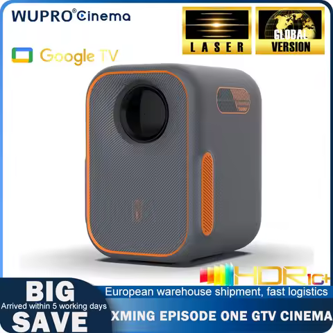 Formovie Episode One Projector Xming Mini Laser Google TV Smart For Home Global Version Theater Port