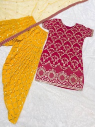 ( PRE- ORDER) LAUNCHING BEAUTIFUL TOP- DHOTI SALWAR(ETA: 10 DAYS)