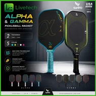 LiveTech Original Kamito Alpha & Gamma Pickleball Paddle T700 Carbon Fiber 14mm/16mm USA Approved