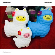 WHITE - giant WHITE sheep SQUISHY entertainment - build personality ( nguyenhuyen9916)