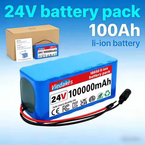 24V 100Ah 7S3P 21700 Li-ion Battery Pack 29.4V 100000mAh B icycle wheelchair Moped / Lithium Ion Bat