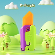 Mainan pisau gravity 3D Printing gravity carrot knife toys Mainan pisau wortel cakar tangan