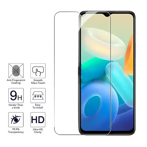 3PCS Full Glue HD 2.5D Tempered Glass For Vivo G2 5G Y28 Y18 Y18E Y18T Screen Protector For Vivo Y03