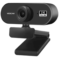 Computer Webcam HD For PC 2K Min i Web Camera with Microphone USB  2.0 Web Cam For Mac Laptop Deskto
