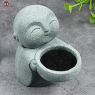 Buddha Tealight Holder Vintage Sandstone Buddha Candle Holder Statues Simplistic Tea Light Buddha Fi
